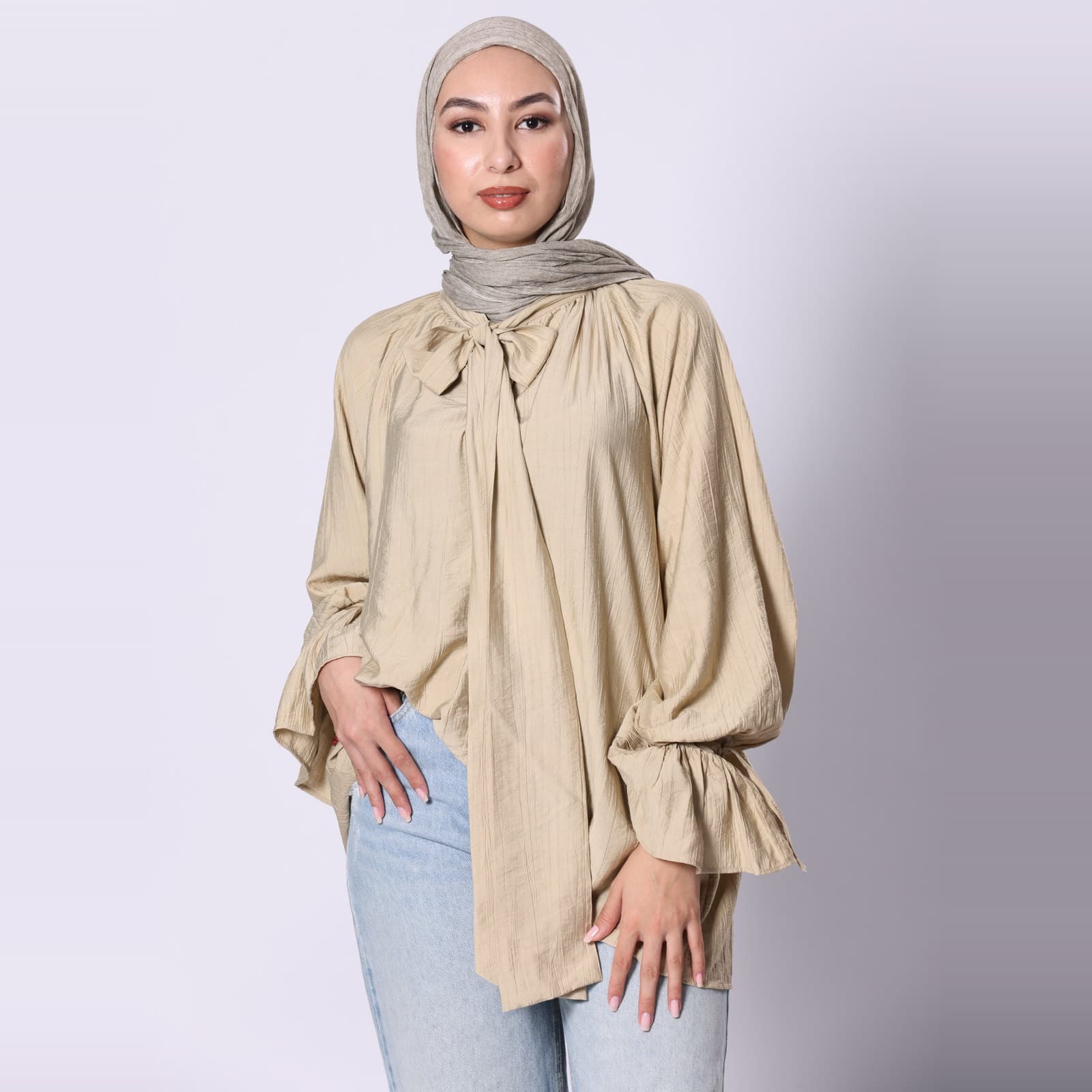Blouse nouée ODAE — vue 1 sur 6
